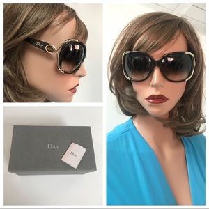 Christian Dior -sunglasses with tiger eye stone